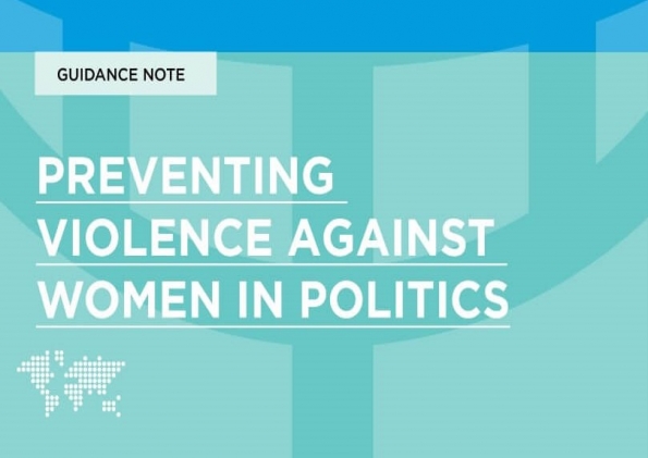 Guidance note: Preventing violence against women in politics