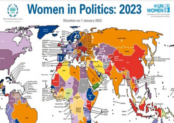 Women in Politics Map 2023